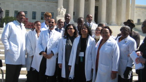 National Medical Association at U.S. Supreme Court to support the Affordable Care Act. (Photo: Yanick Rice Lamb)